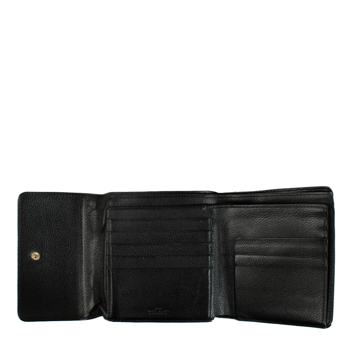 on the inside of the Delvaux wallet
