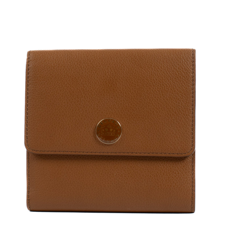 Delvaux Camel Fold Wallet