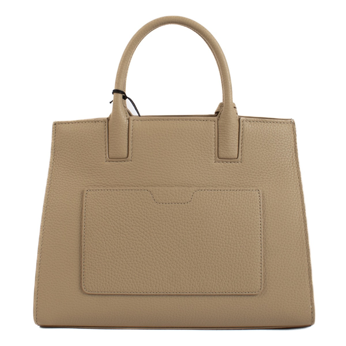 Shop safe online at Labellov in Antwerp, Brussels and Knokke this 100% authentic second hand Burberry Beige Grained Leather Mini Frances Top Handle
