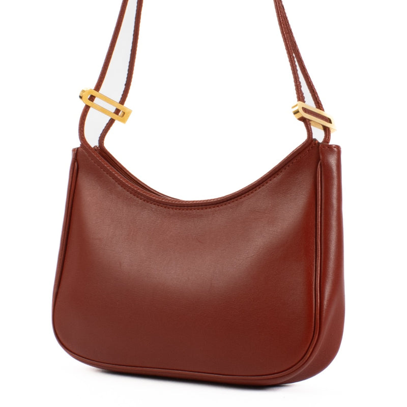 shop 100% authentic second hand Delvaux Red Shoulder Bag on Labellov.com