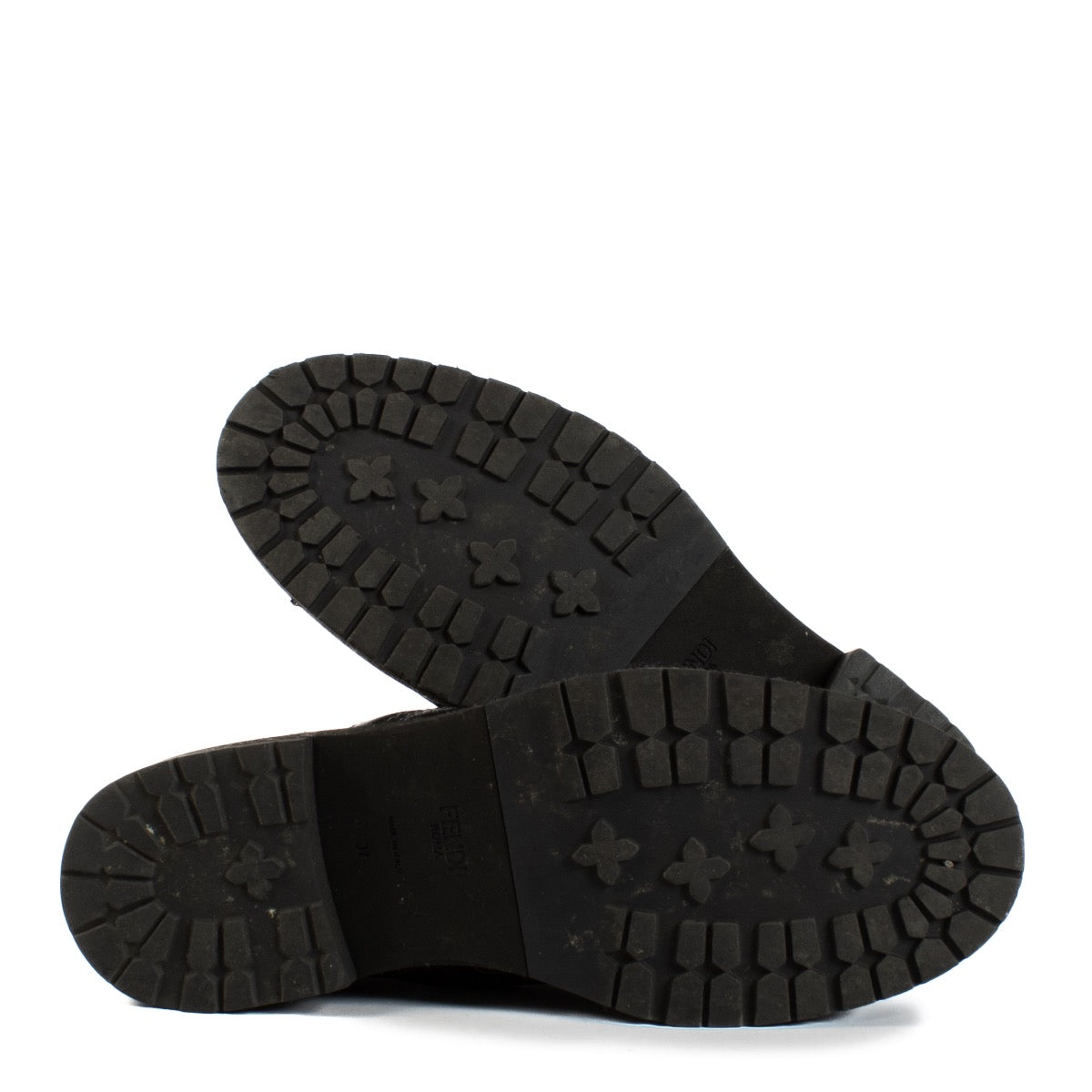 shop 100% authentic second hand Fendi Black Rockoko Boots - Size 37 on Labellov.com