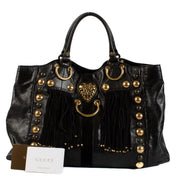 shop 100% authentic second hand Gucci Black Babouska Tote Bag on Labellov.com