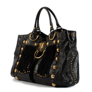 shop 100% authentic second hand Gucci Black Babouska Tote Bag on Labellov.com