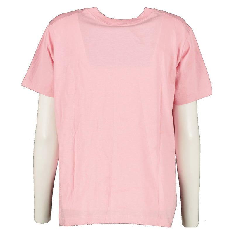 shop 100% authentic second hand Gucci Pink Cotton Logo T-shirt - Size S on Labellov.com