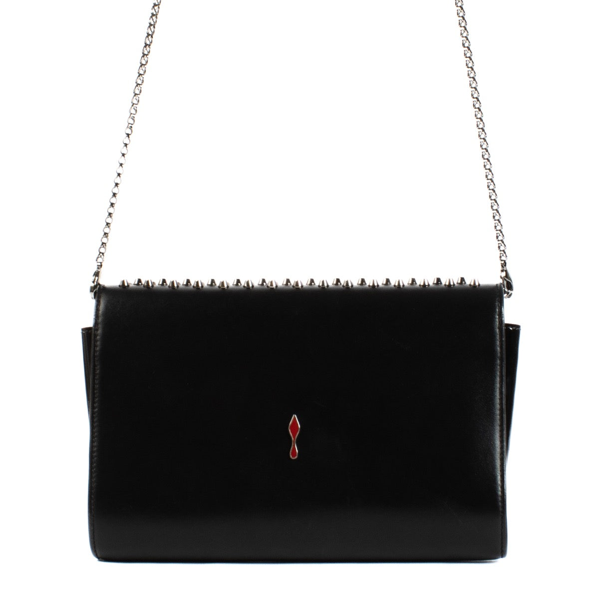 shop 100% authentic second hand Christian Louboutin Black Paloma Clutch Bag on Labellov.com