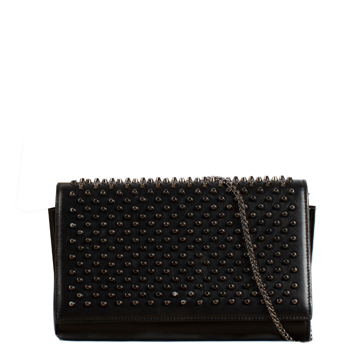shop 100% authentic second hand Christian Louboutin Black Paloma Clutch Bag on Labellov.com
