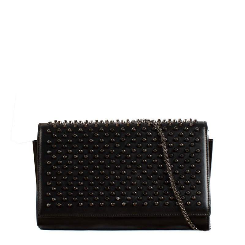 shop 100% authentic second hand Christian Louboutin Black Paloma Clutch Bag on Labellov.com