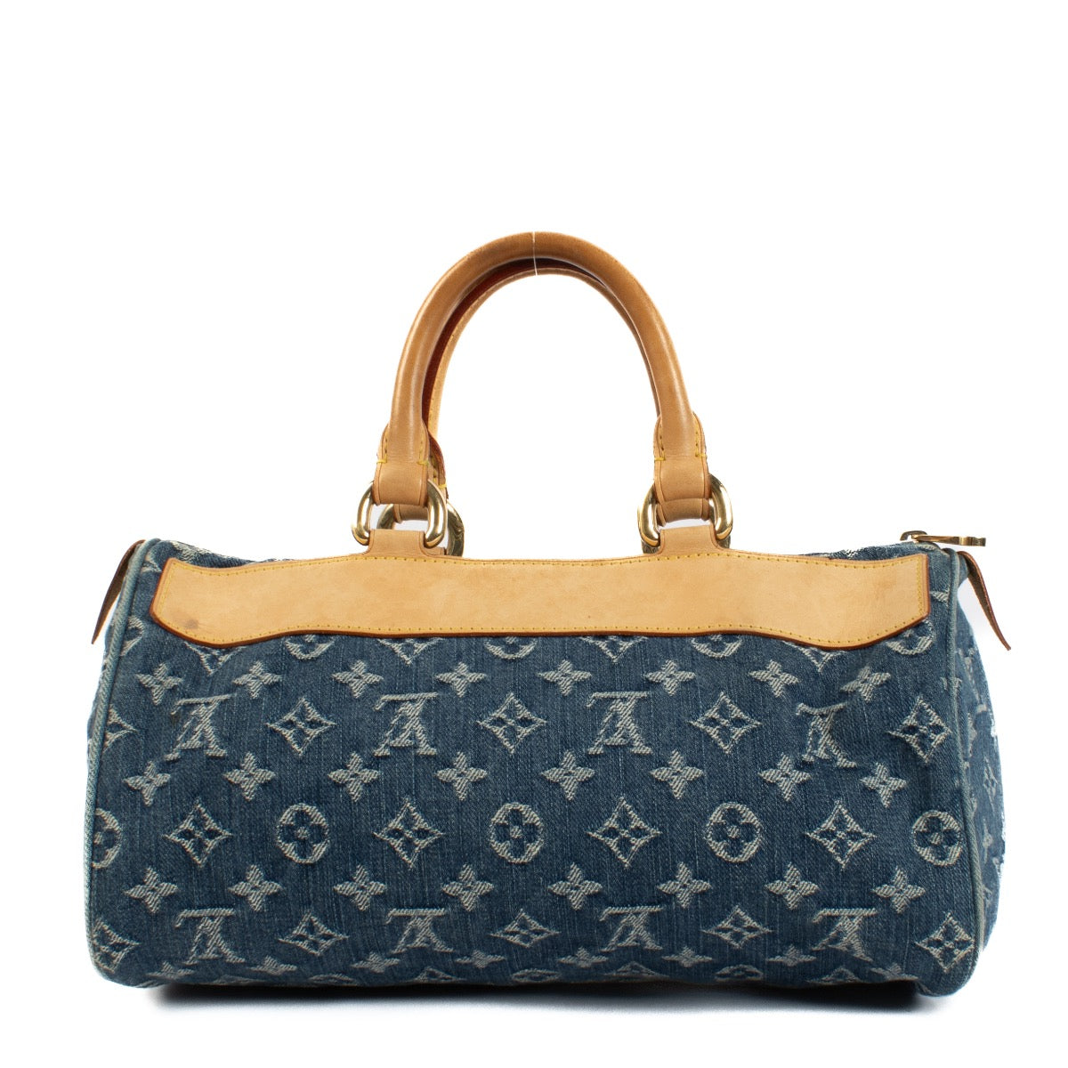 Louis Vuitton Denim Neo Speedy Bag for the best price at Labellov secondhand luxury in Antwerp and Knokke. Come try before you buy.
