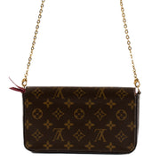 Shop safe online at Labellov in Antwerp, Brussels and Knokke this 100% authentic second hand Louis Vuitton Monogram Canvas Pochette Felicie