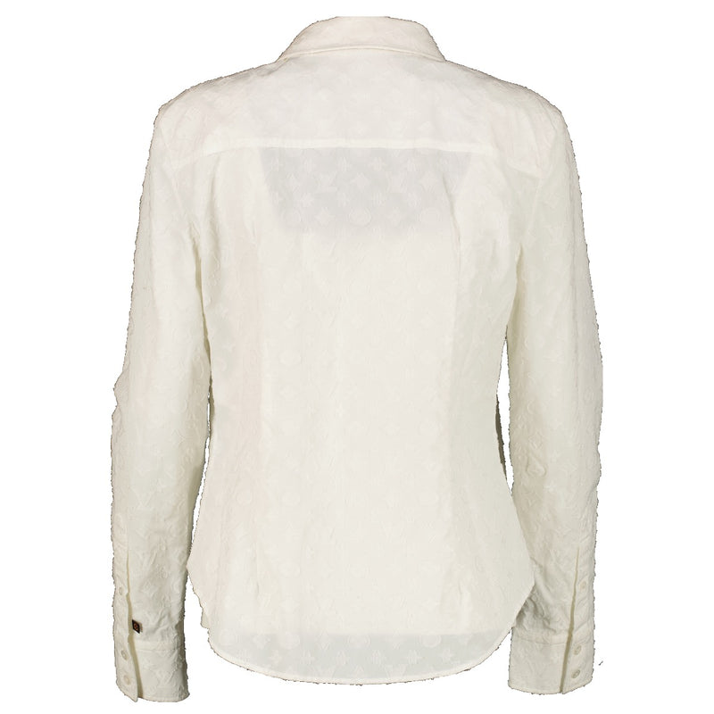 shop 100% authentic second hand Louis Vuitton White Monogram Embroidered Shirt - Size 38 on Labellov.com