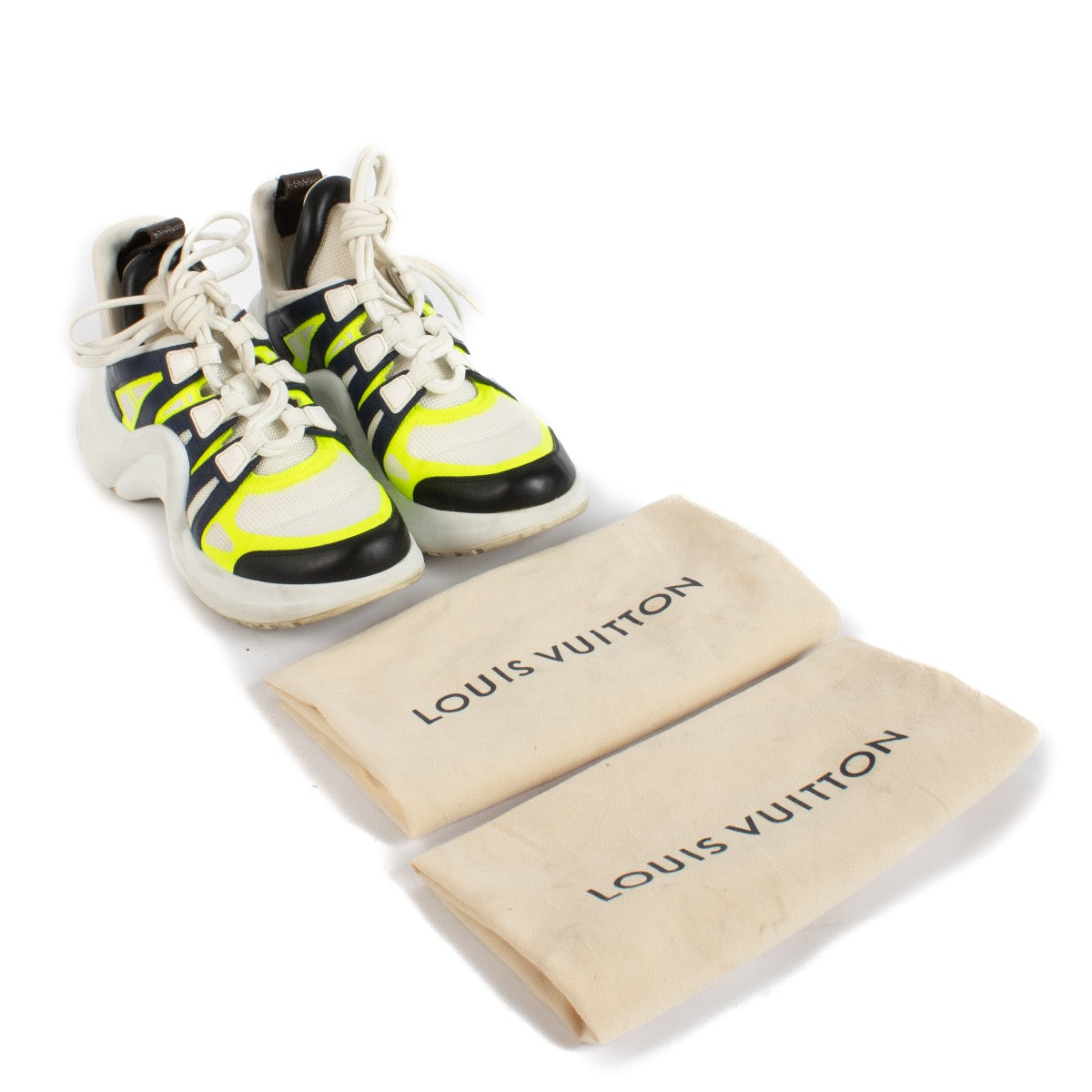 shop 100% authentic second hand Louis Vuitton Archlight Sneakers - Size 36 1/2 on Labellov.com