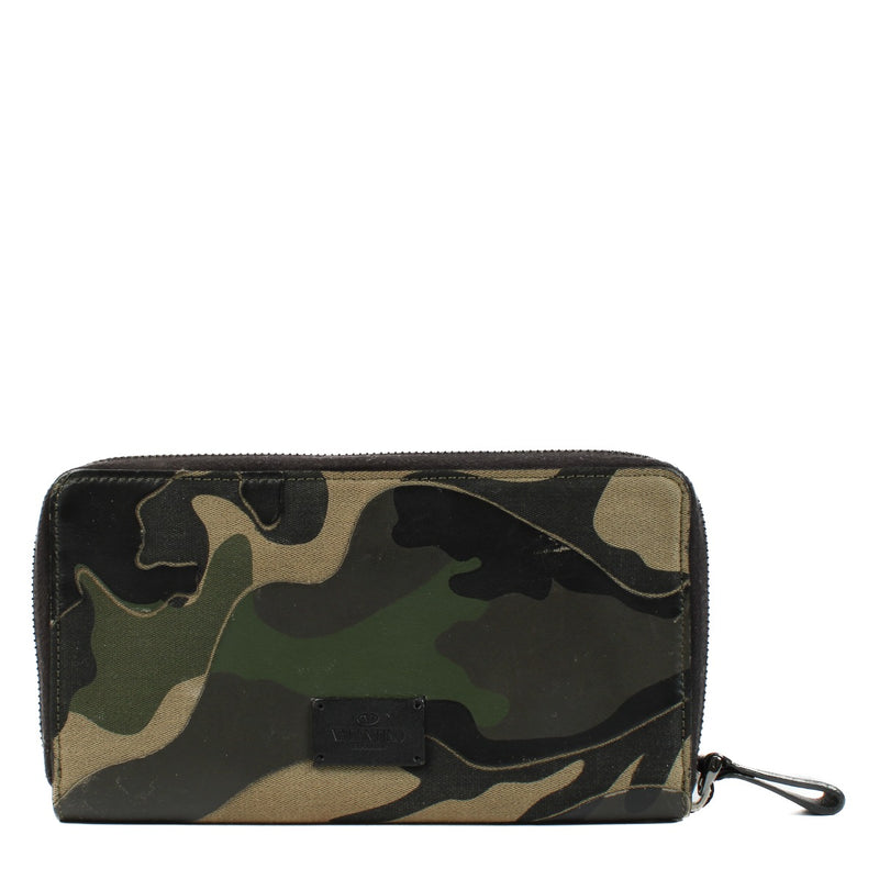 Portefeuille long Valentino Garavani camouflage