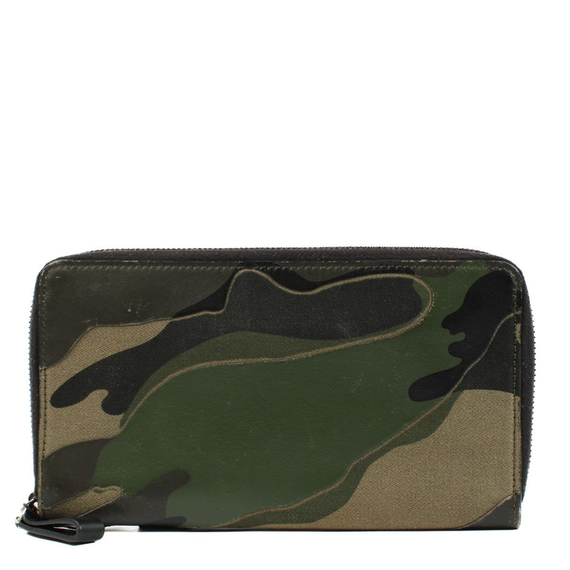 Portefeuille long Valentino Garavani camouflage