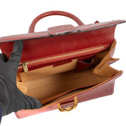 shop 100% authentic second hand Delvaux Red Ostrich Brillant MM on Labellov.com