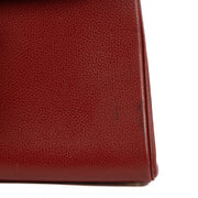 shop 100% authentic second hand Delvaux Red Ostrich Brillant MM on Labellov.com