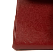 shop 100% authentic second hand Delvaux Red Ostrich Brillant MM on Labellov.com