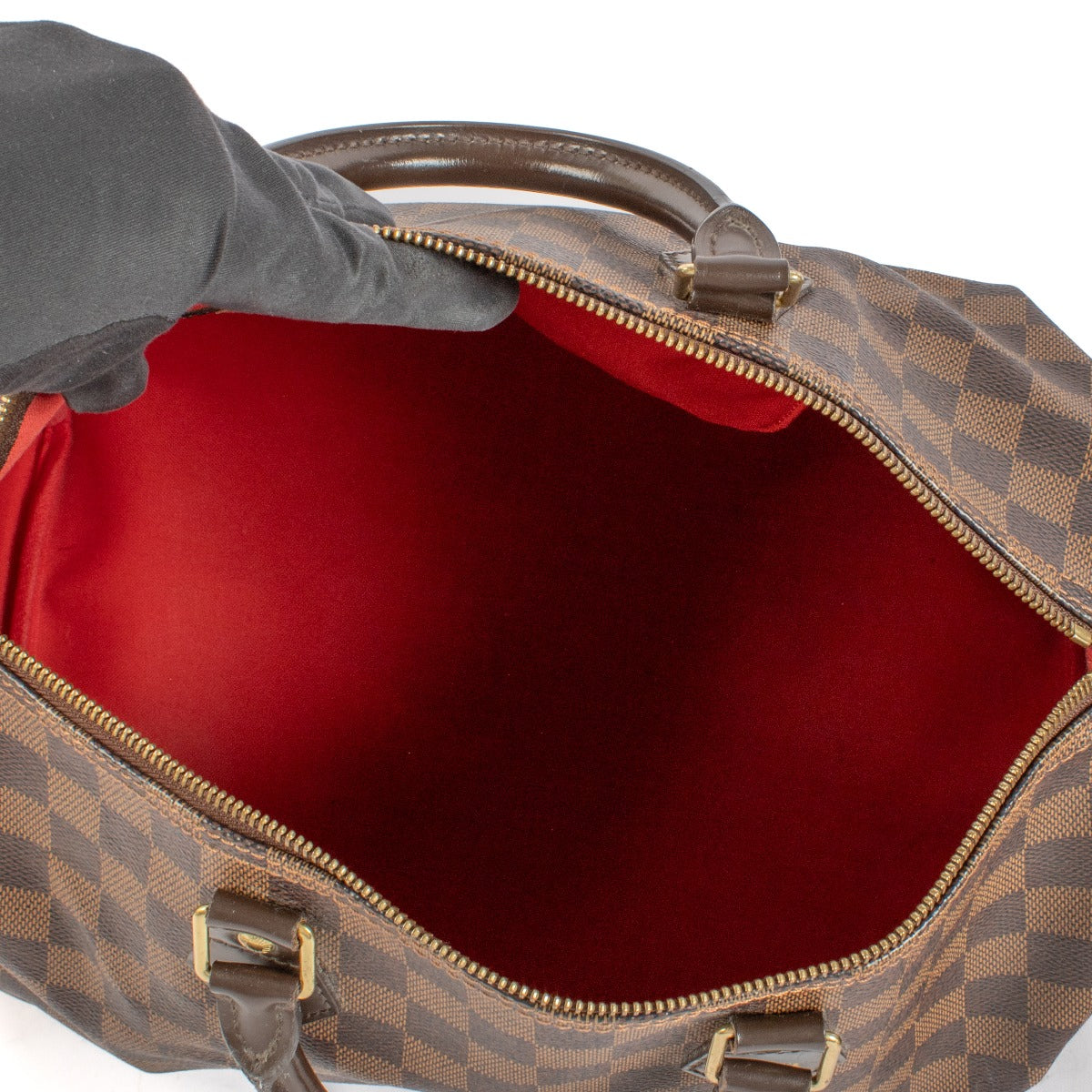 Sac Speedy 35 Louis Vuitton Damier Ebène