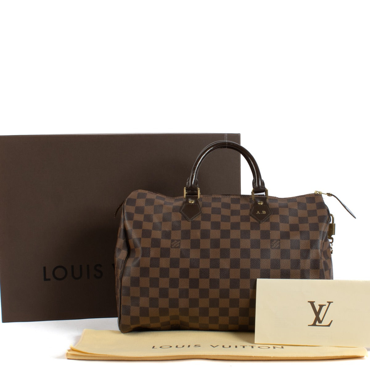 Louis Vuitton Damier Ebene Speedy 35