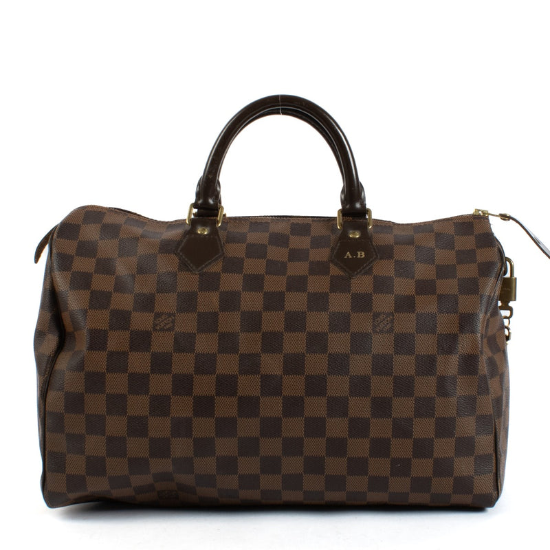 Louis Vuitton Damier Ebene Speedy 35