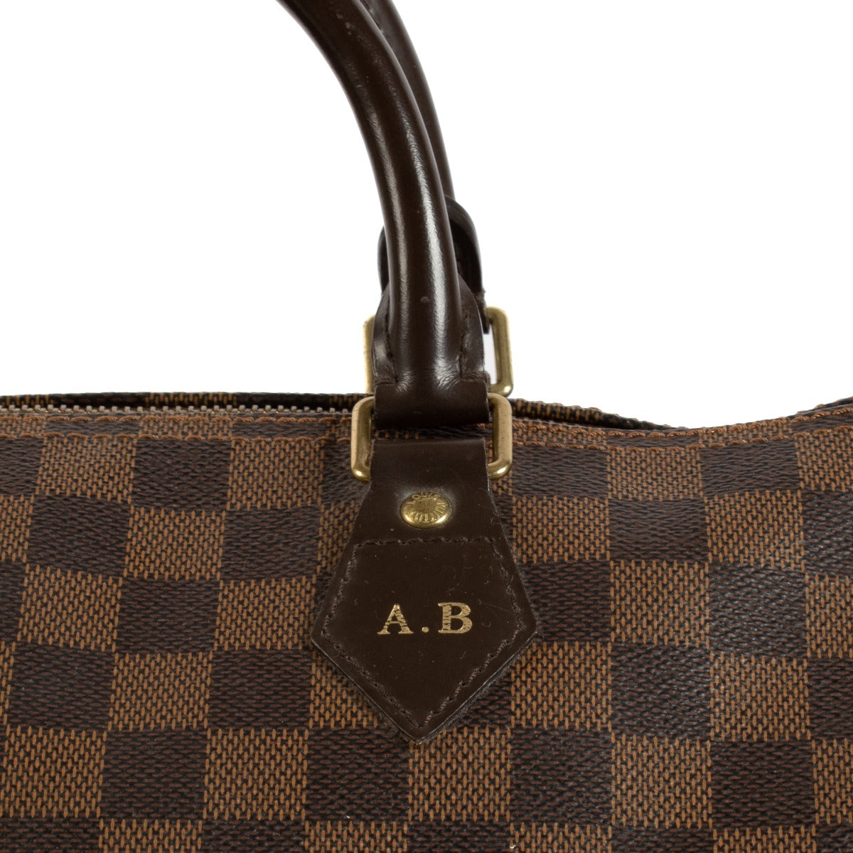 Sac Speedy 35 Louis Vuitton Damier Ebène