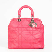 Shop this authentic Christian Dior Pink Lambskin Grandville Bag pre-loved on Labellov.com