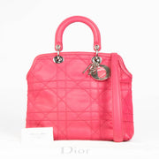 Shop this authentic Christian Dior Pink Lambskin Grandville Bag pre-loved on Labellov.com