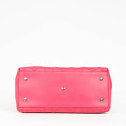 Shop this authentic Christian Dior Pink Lambskin Grandville Bag pre-loved on Labellov.com