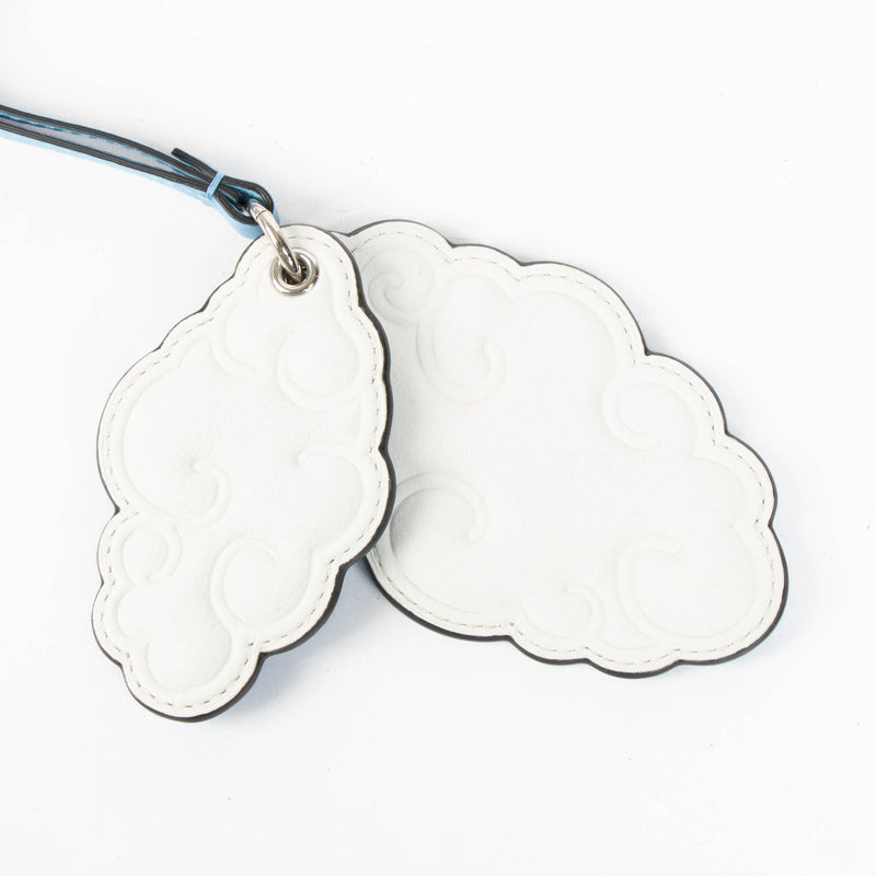 Authentic pre-loved Delvaux Blue 2015 Rene Magritte Cloud Bag Charm on Labellov.com
