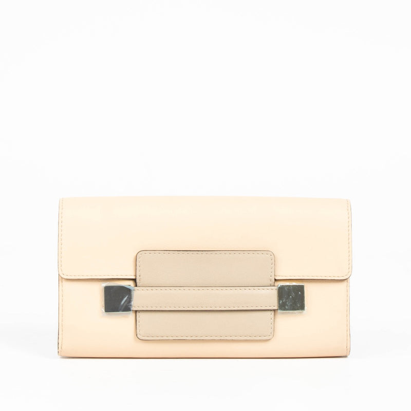 Authentic pre-loved Delvaux Bicolore Polo Madame Wallet on Labellov.com