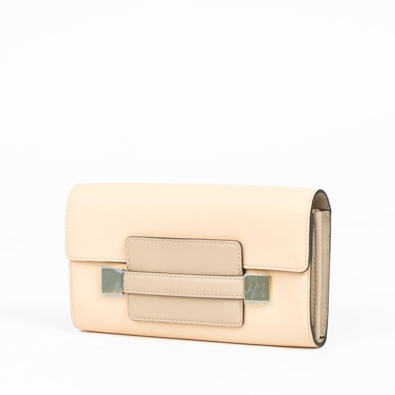 Authentic pre-loved Delvaux Bicolore Polo Madame Wallet on Labellov.com