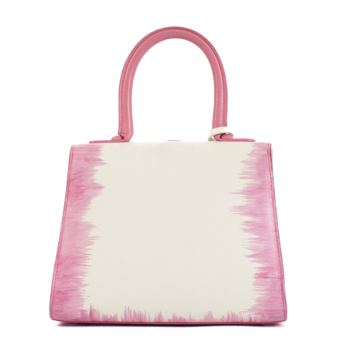 Delvaux Flamingo Cuir Oeillet Brillant Mini Bag
