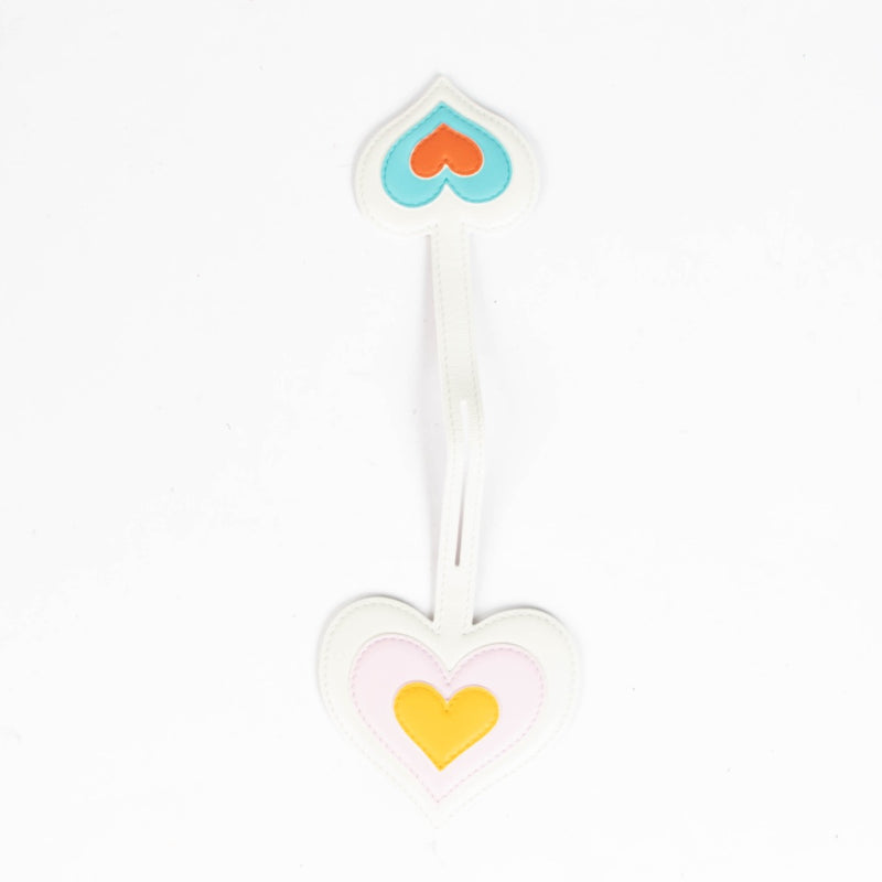 Authentic pre-loved Delvaux Multicolor Leather Heart Charm on Labellov.com