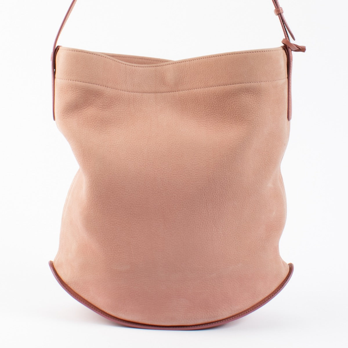 Delvaux Bois de Rose Santiag Nubuck/Allure Pin Bag