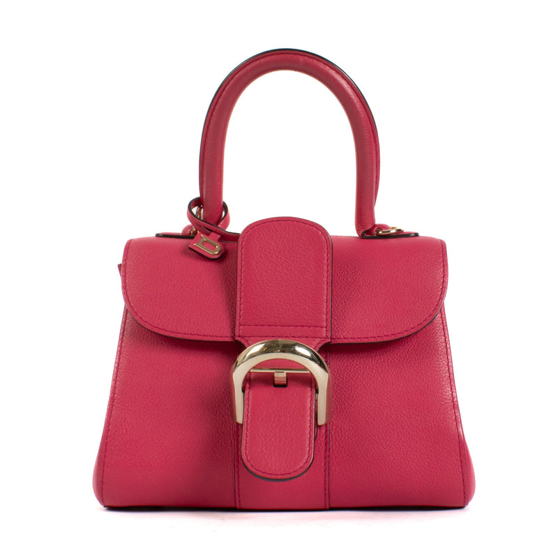Delvaux Rose Indien Sellier Brillant Mini