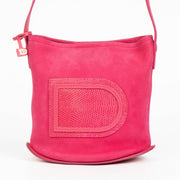 Shop this authentic Delvaux Rose Indien Lizard/Santiag Pin Mini Bag pre-loved on Labellov.com