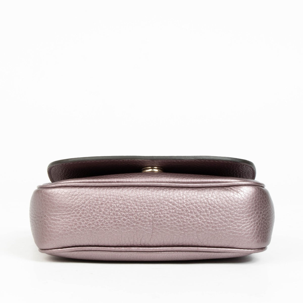 Shop this authentic Gucci Metallic Purple Soho Crossbody Bag pre-loved on Labellov.com
