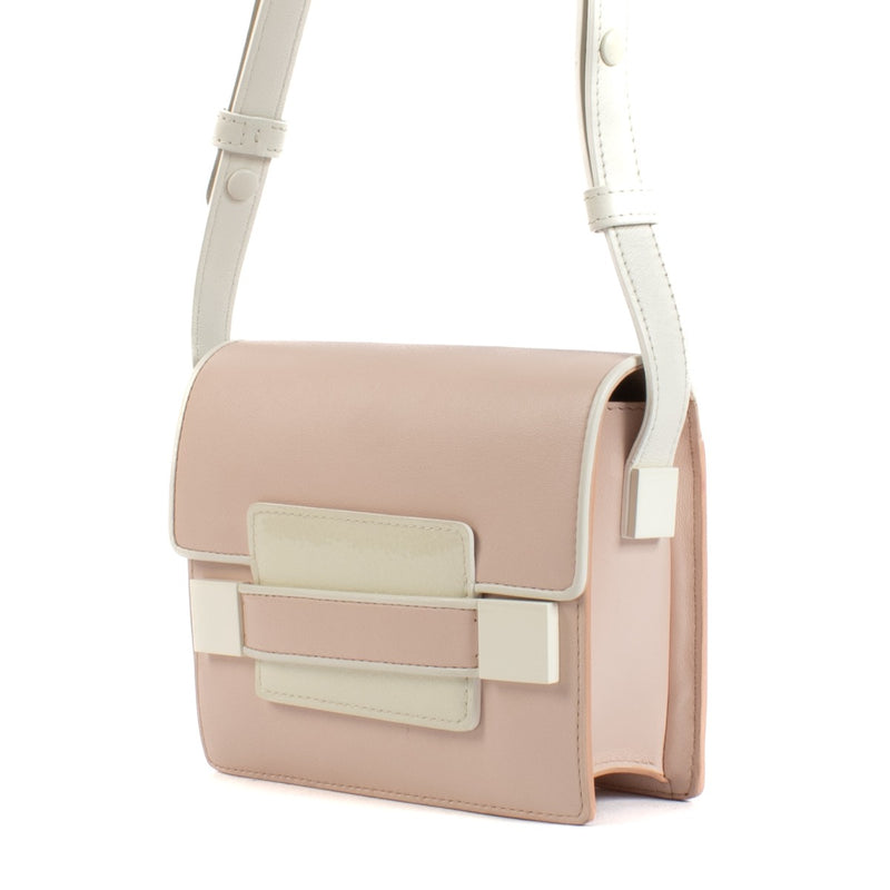 Delvaux Nude/Ivory Illusion Madame Mini Bag