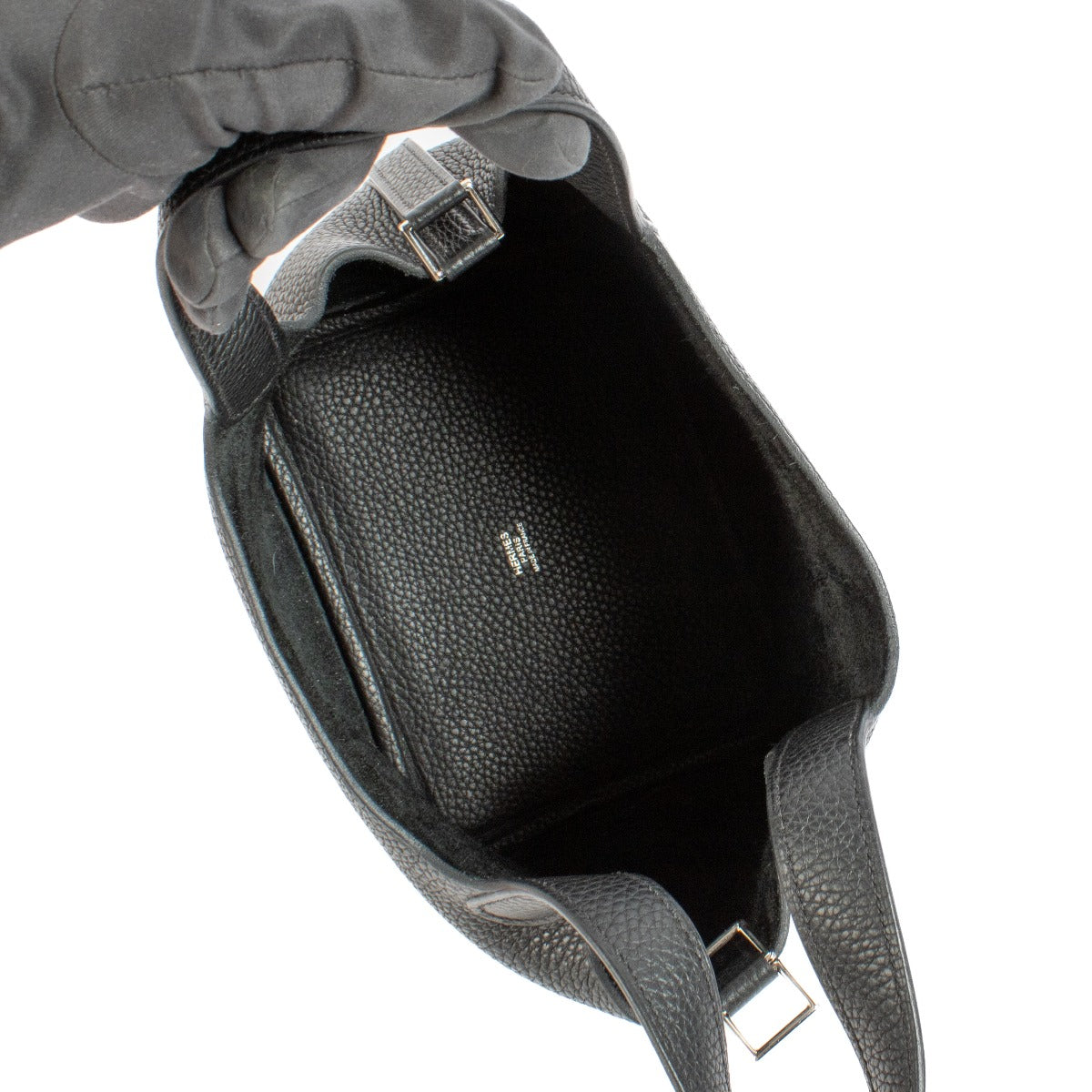 Hermès Picotin Lock 18 Noir Clémence PHW