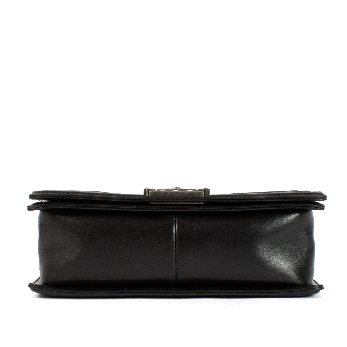 Chanel Medium Boy Bag van zwart kalfsleer