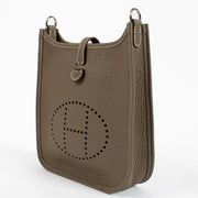 shop 100% authentic second hand Hermès Evelyne 16 Etoupe Clemence Sangle PHW on Labellov.com