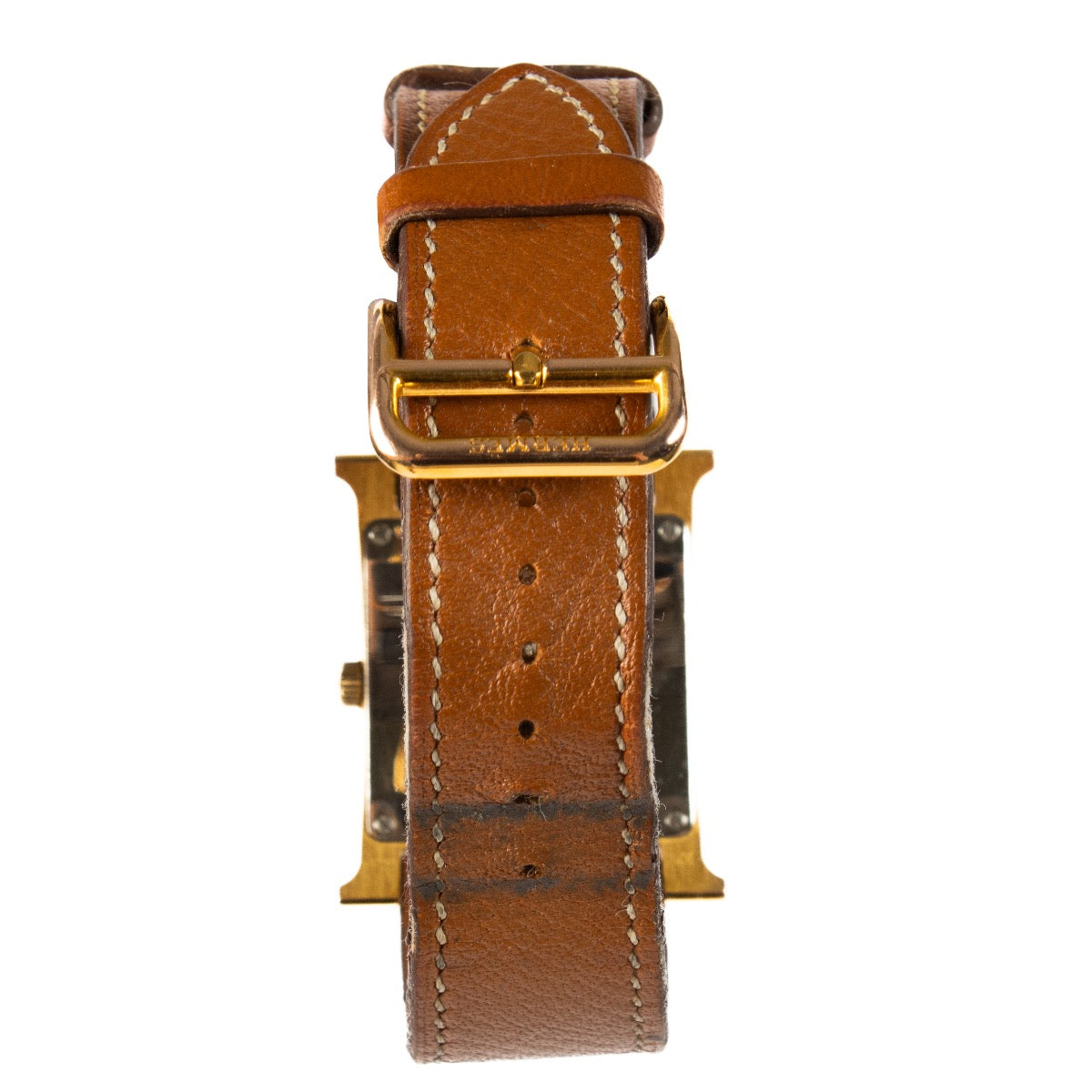 shop 100% authentic second hand Hermès Gold Heure H Watch on Labellov.com