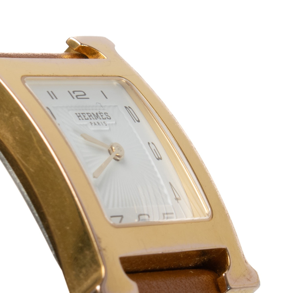 shop 100% authentic second hand Hermès Gold Heure H Watch on Labellov.com