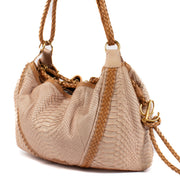 shop 100% authentic second hand Loewe Pink Python Hobo Bag on Labellov.com