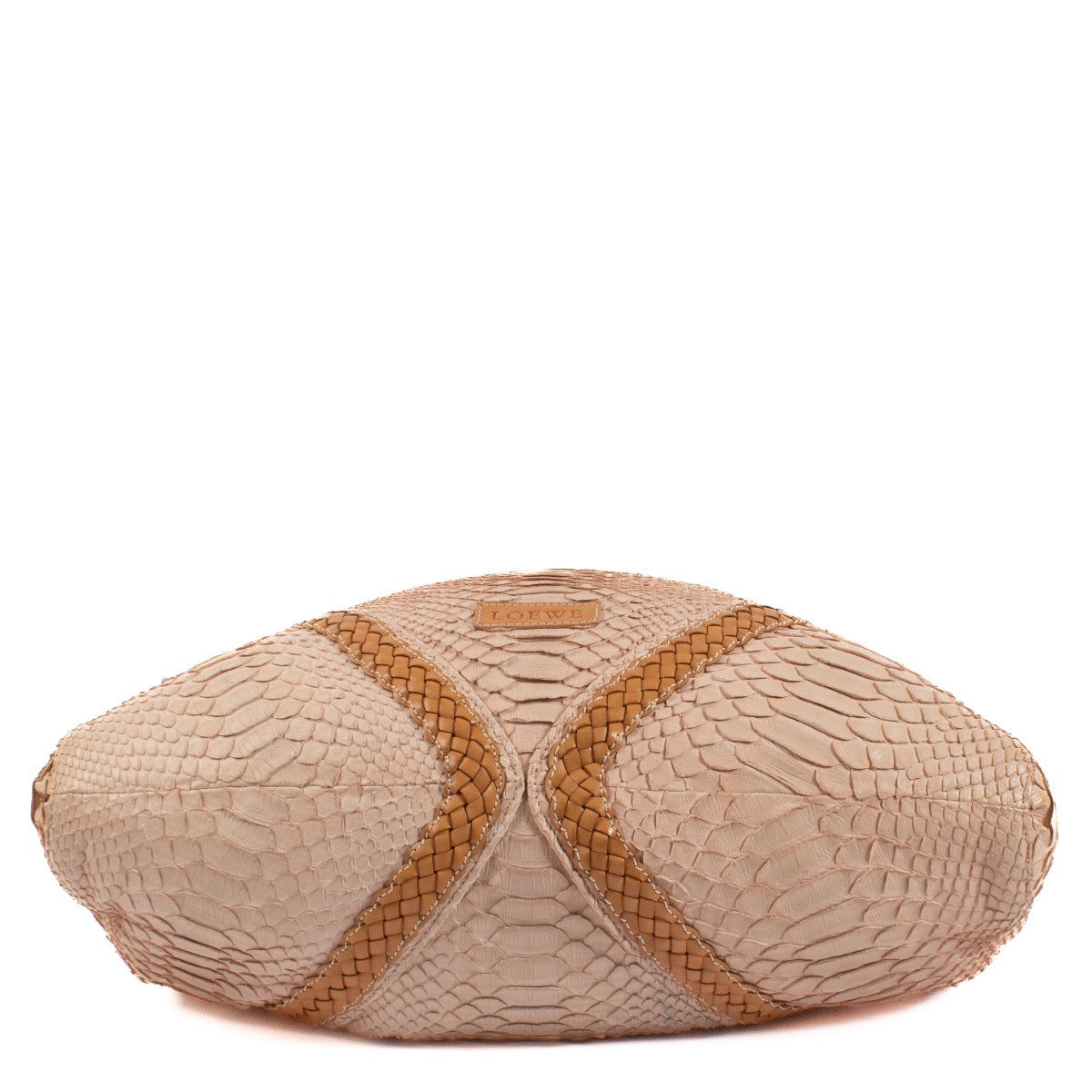 shop 100% authentic second hand Loewe Pink Python Hobo Bag on Labellov.com