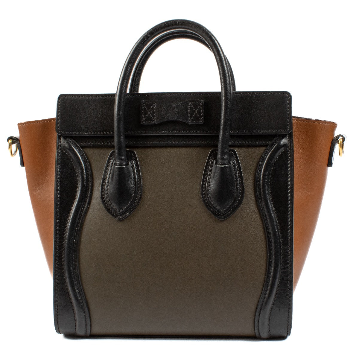 shop 100% authentic second hand Celine Tri-Color Nano Luggage Bag on Labellov.com