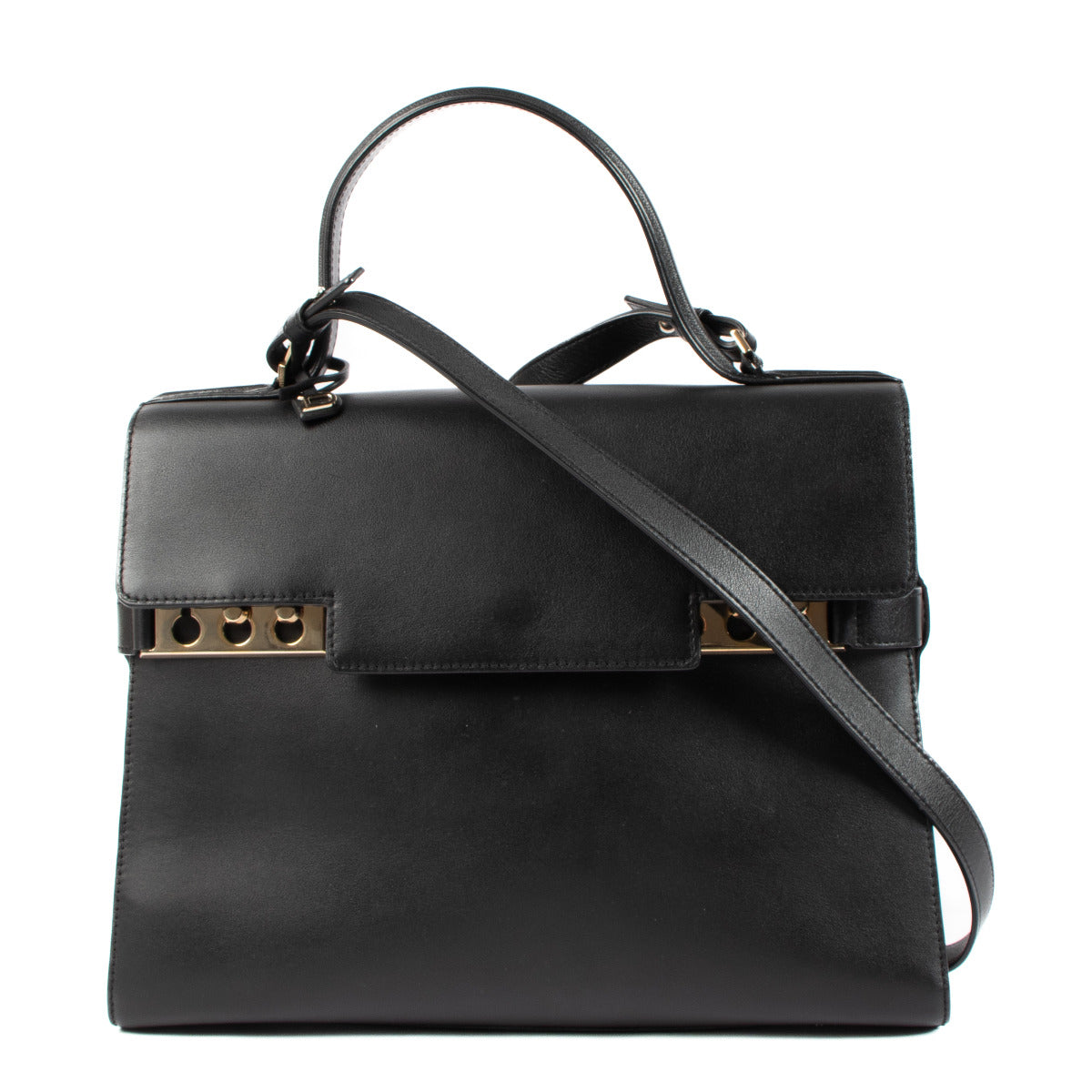 Delvaux Black Tempête GM aan de beste prijs bij Labellov tweedehands luxe in Antwerpen en Knokke.