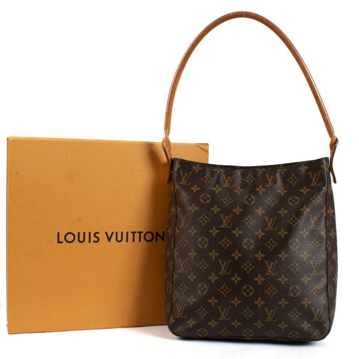 Louis Vuitton Monogram Canvas Looping GM Bag aan de beste prijs bij Labellov tweedehands luxe in Antwerpen en Knokke.