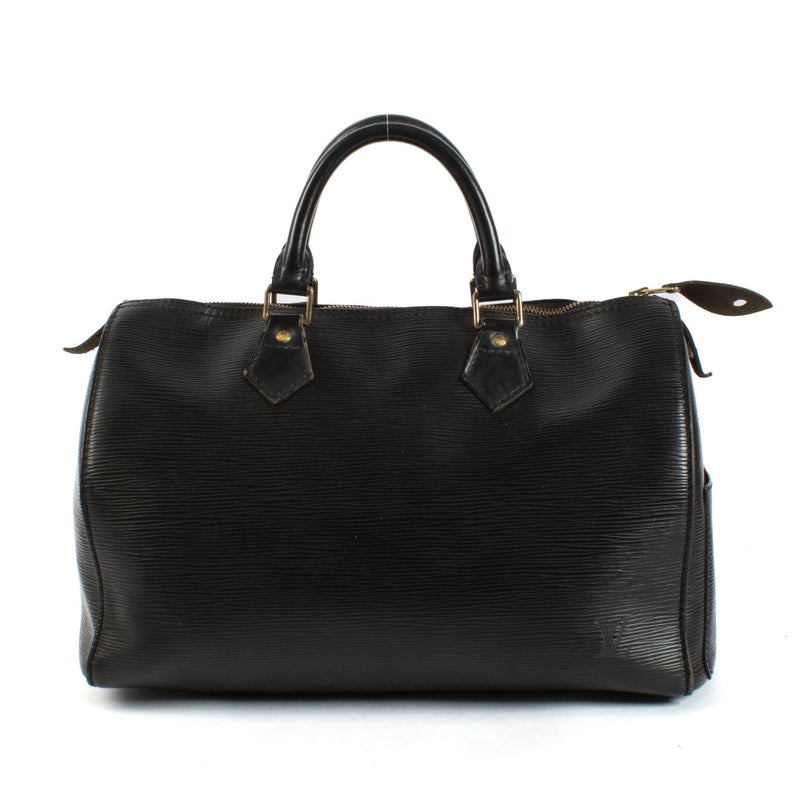 Louis Vuitton Black Epi Leather Speedy 30