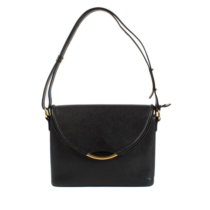 shop 100% authentic second hand Delvaux Black Eclair Shoulder Bag on Labellov.com
