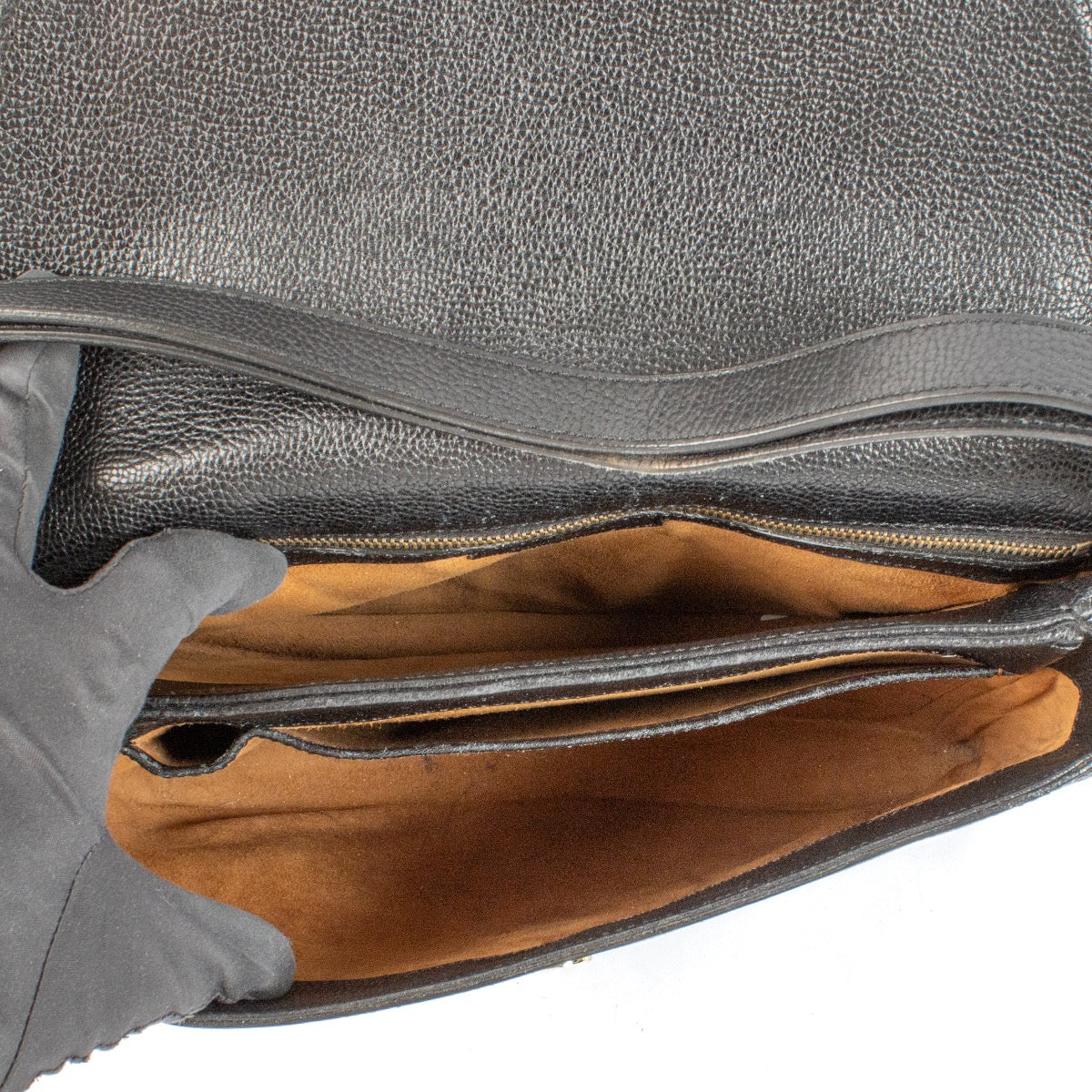 shop 100% authentic second hand Delvaux Black Eclair Shoulder Bag on Labellov.com